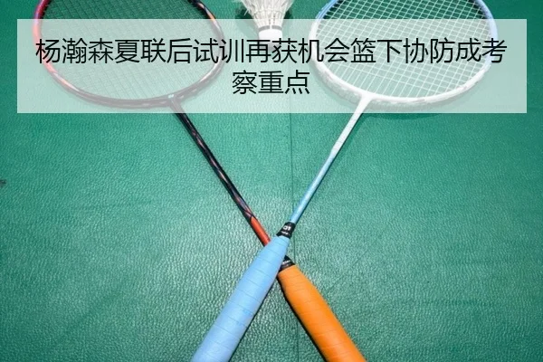 杨瀚森夏联后试训再获机会篮下协防成考察重点
